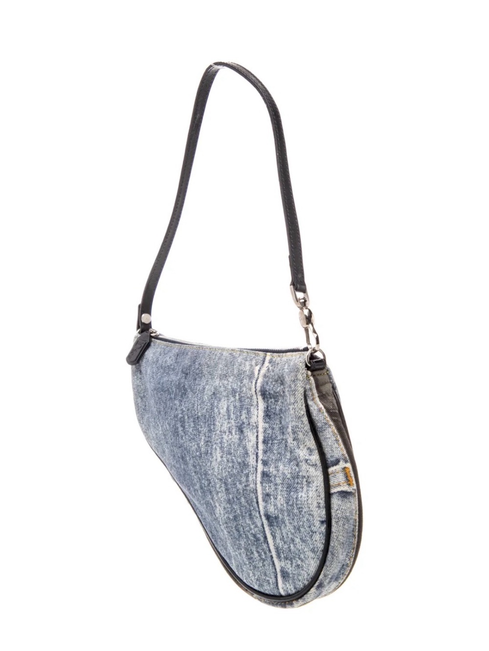 Dior Denim Mini Saddle